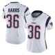 Kevin Harris ＃36 New England Patriots Limited Vapor Untouchable Jersey - Women's White