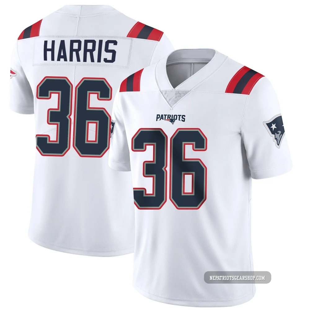Kevin Harris ＃36 New England Patriots Limited Vapor Untouchable Jersey - Youth White