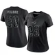 Kindle Vildor ＃28 New England Patriots Limited Reflective Jersey - Women's Black