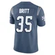 K.J. Britt ＃35 New England Patriots Limited Storm 2025 Rivalries Collection Jersey - Men's Blue