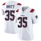 K.J. Britt ＃35 New England Patriots Limited Vapor Untouchable Jersey - Youth White