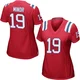Kobee Minor ＃19 New England Patriots Game Alternate Jersey - Women's Red