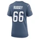 Kody Russey ＃66 New England Patriots Game Storm 2025 Rivalries Collection Jersey - Women's Blue