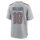 Kyle Williams ＃18 New England Patriots Game Silver Atmosphere Fashion Jersey - Youth