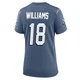 Kyle Williams ＃18 New England Patriots Game Storm 2025 Rivalries Collection Jersey - Women's Blue