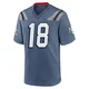 Kyle Williams ＃18 New England Patriots Game Storm 2025 Rivalries Collection Super Bowl LX Patch Jersey - Men's Blue