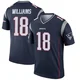 Kyle Williams ＃18 New England Patriots Legend Jersey - Men's Navy
