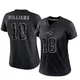 Kyle Williams ＃18 New England Patriots Limited Reflective Jersey - Women's Black