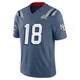 Kyle Williams ＃18 New England Patriots Limited Storm 2025 Rivalries Collection Super Bowl LX Patch Jersey - Men's Blue