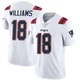 Kyle Williams ＃18 New England Patriots Limited Vapor Untouchable Jersey - Men's White