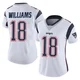 Kyle Williams ＃18 New England Patriots Limited Vapor Untouchable Jersey - Women's White