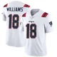 Kyle Williams ＃18 New England Patriots Limited Vapor Untouchable Jersey - Youth White