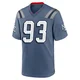 Leonard Taylor III ＃93 New England Patriots Game Storm 2025 Rivalries Collection Jersey - Men's Blue