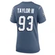 Leonard Taylor III ＃93 New England Patriots Game Storm 2025 Rivalries Collection Jersey - Women's Blue