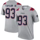 Leonard Taylor III ＃93 New England Patriots Legend Inverted Jersey - Men's Gray