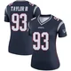 Leonard Taylor III ＃93 New England Patriots Legend Jersey - Women's Navy