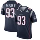 Leonard Taylor III ＃93 New England Patriots Legend Super Bowl LX Patch Jersey - Men's Navy