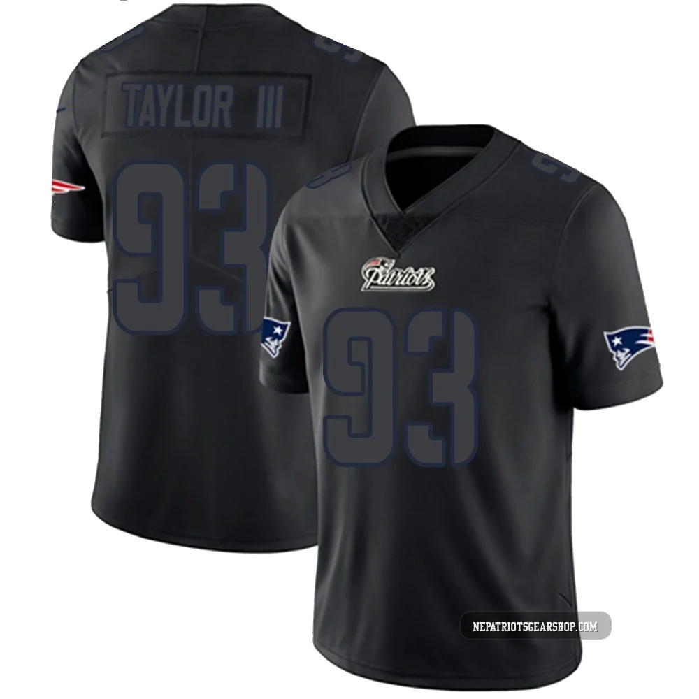 Leonard Taylor III ＃93 New England Patriots Limited Jersey - Youth Black Impact