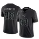 Leonard Taylor III ＃93 New England Patriots Limited Reflective Jersey - Men's Black