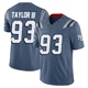 Leonard Taylor III ＃93 New England Patriots Limited Storm 2025 Rivalries Collection Jersey - Youth Blue