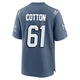 Lester Cotton ＃61 New England Patriots Game Storm 2025 Rivalries Collection Jersey - Youth Blue
