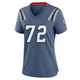 Lorenz Metz ＃72 New England Patriots Game Storm 2025 Rivalries Collection Jersey - Women's Blue