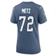 Lorenz Metz ＃72 New England Patriots Game Storm 2025 Rivalries Collection Jersey - Women's Blue