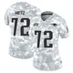 Lorenz Metz ＃72 New England Patriots Limited 2024 Salute to Service Jersey - Women's Arctic Camo