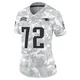 Lorenz Metz ＃72 New England Patriots Limited 2024 Salute to Service Jersey - Women's Arctic Camo