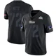 Lorenz Metz ＃72 New England Patriots Limited Super Bowl LX Patch Jersey - Men's Black Impact