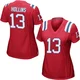 Mack Hollins ＃13 New England Patriots Game Alternate Jersey - Women's Red