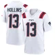 Mack Hollins ＃13 New England Patriots Game Jersey - Youth White