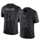 Mack Hollins ＃13 New England Patriots Limited Reflective Jersey - Youth Black
