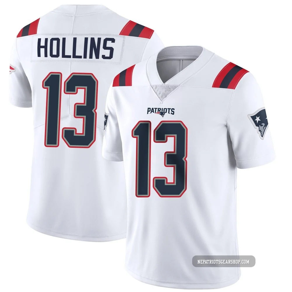 Mack Hollins ＃13 New England Patriots Limited Vapor Untouchable Jersey - Men's White