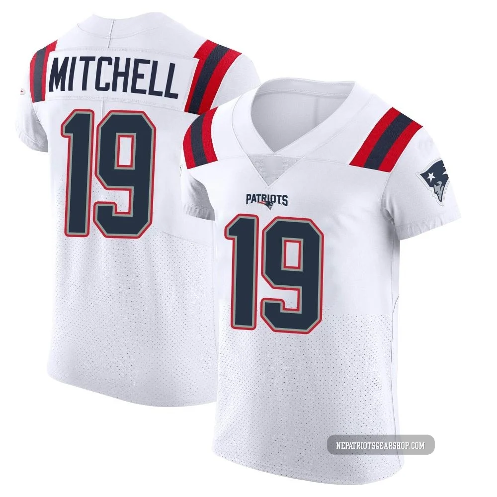 Malcolm Mitchell ＃19 New England Patriots Elite Vapor Untouchable Jersey - Men's White
