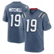 Malcolm Mitchell ＃19 New England Patriots Game Storm 2025 Rivalries Collection Jersey - Youth Blue