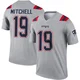 Malcolm Mitchell ＃19 New England Patriots Legend Inverted Jersey - Youth Gray