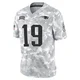 Malcolm Mitchell ＃19 New England Patriots Limited 2024 Salute to Service Jersey - Men's Arctic Camo