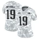 Malcolm Mitchell ＃19 New England Patriots Limited 2024 Salute to Service Jersey - Women's Arctic Camo