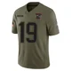 Malcolm Mitchell ＃19 New England Patriots Limited 2025 Salute to Service Jersey - Men's Olive