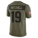 Malcolm Mitchell ＃19 New England Patriots Limited 2025 Salute to Service Jersey - Youth Olive