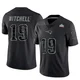 Malcolm Mitchell ＃19 New England Patriots Limited Reflective Super Bowl LX Patch Jersey - Men's Black
