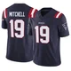 Malcolm Mitchell ＃19 New England Patriots Limited Vapor F.U.S.E. Jersey - Youth Navy