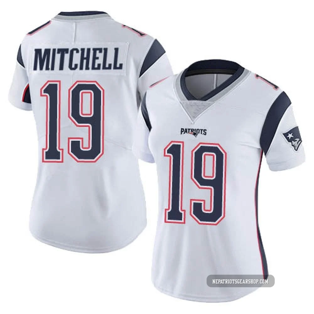 Malcolm Mitchell ＃19 New England Patriots Limited Vapor Untouchable Jersey - Women's White
