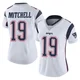 Malcolm Mitchell ＃19 New England Patriots Limited Vapor Untouchable Jersey - Women's White