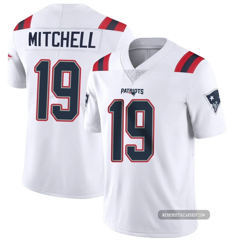 Malcolm Mitchell ＃19 New England Patriots Limited Vapor Untouchable Jersey - Youth White