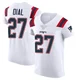 Marcellas Dial Jr. ＃27 New England Patriots Elite Vapor Untouchable Jersey - Men's White