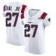 Marcellas Dial Jr. ＃27 New England Patriots Elite Vapor Untouchable Super Bowl LX Patch Jersey - Men's White