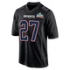Marcellas Dial Jr. ＃27 New England Patriots Game Carbon Fashion Super Bowl LX Patch Jersey - Men's Black