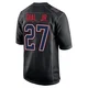 Marcellas Dial Jr. ＃27 New England Patriots Game Carbon Fashion Super Bowl LX Patch Jersey - Men's Black